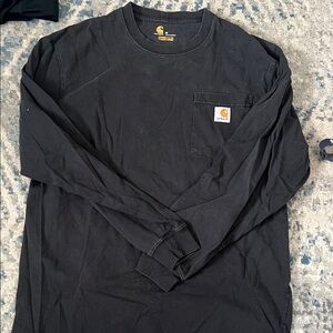 Carhartt Men's Black Crew Neck Shirt